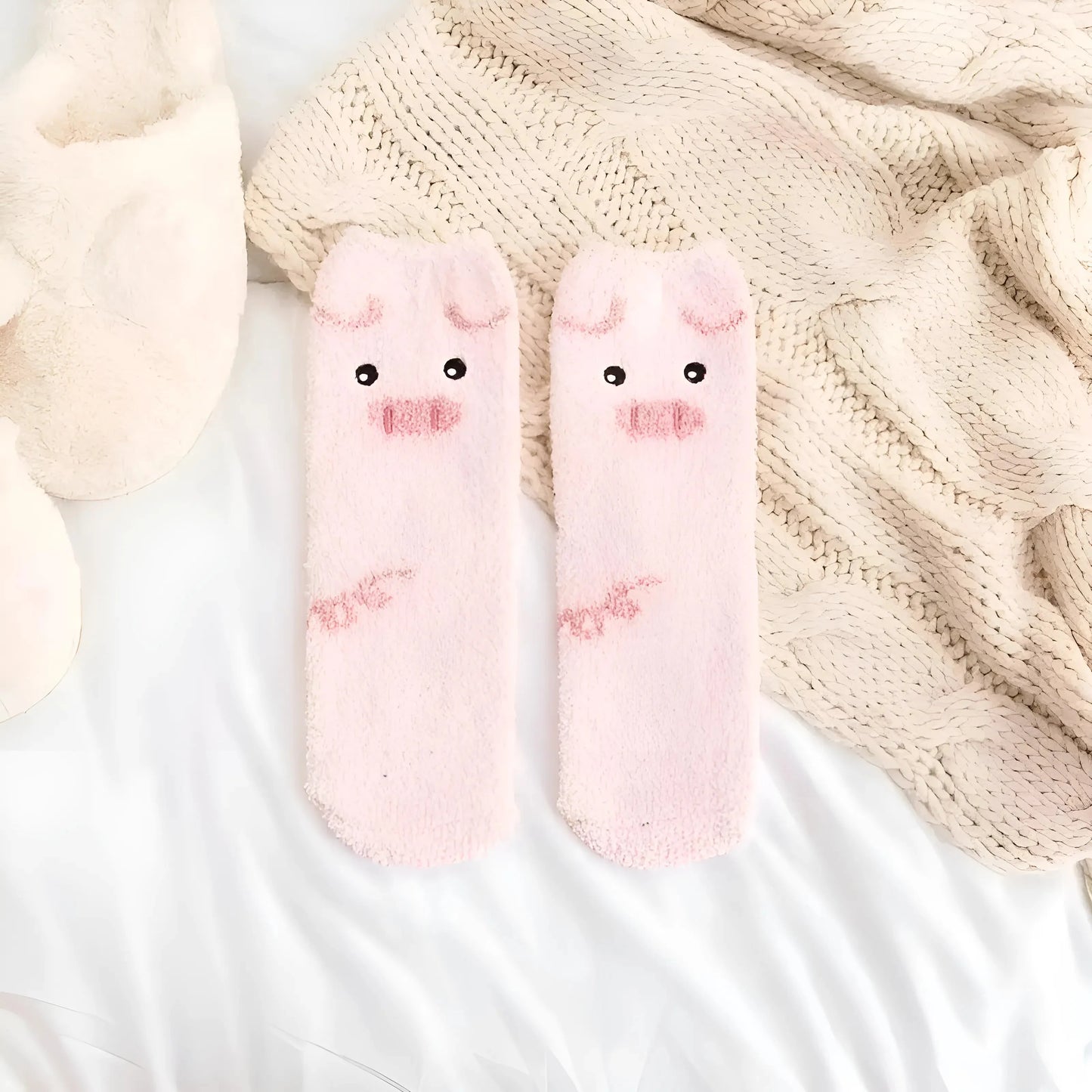 Rosa Calze Funky a Tema Animale