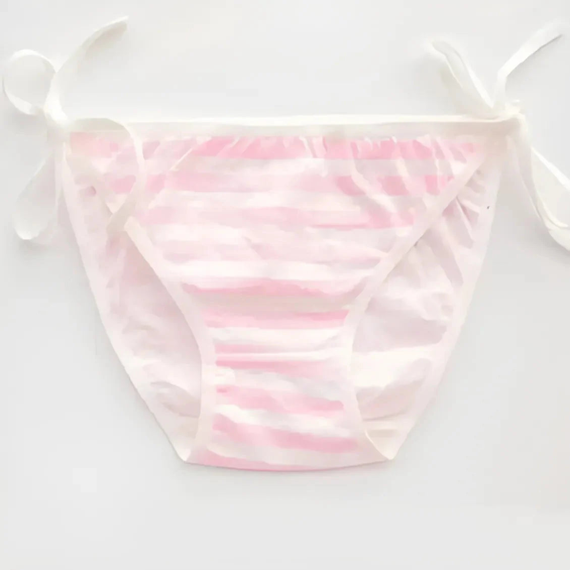 Rosa Slip Classici con Nodo Laterale