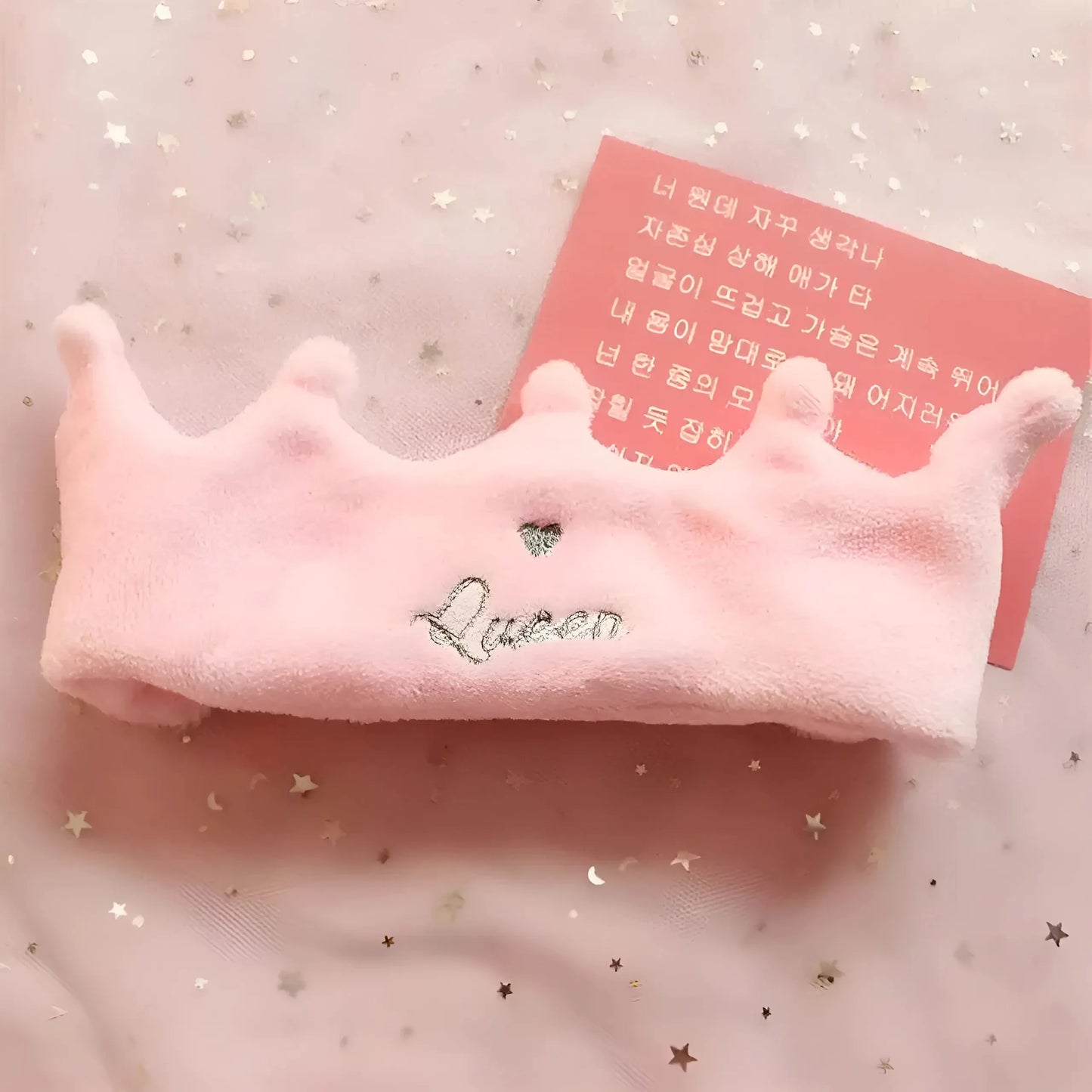 Rosa Fascia per capelli Crown
