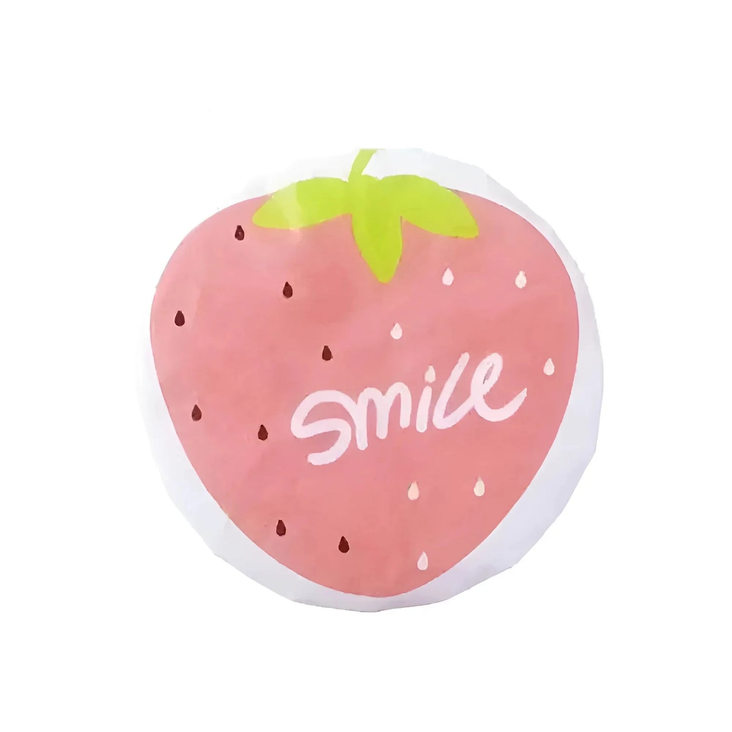 Rosa-Verde Cuffia da Bagno con Messaggi Stampati