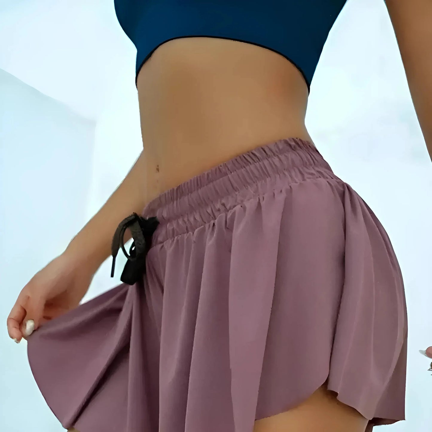 Rosa Pantaloni Sportivi Loose-Fit
