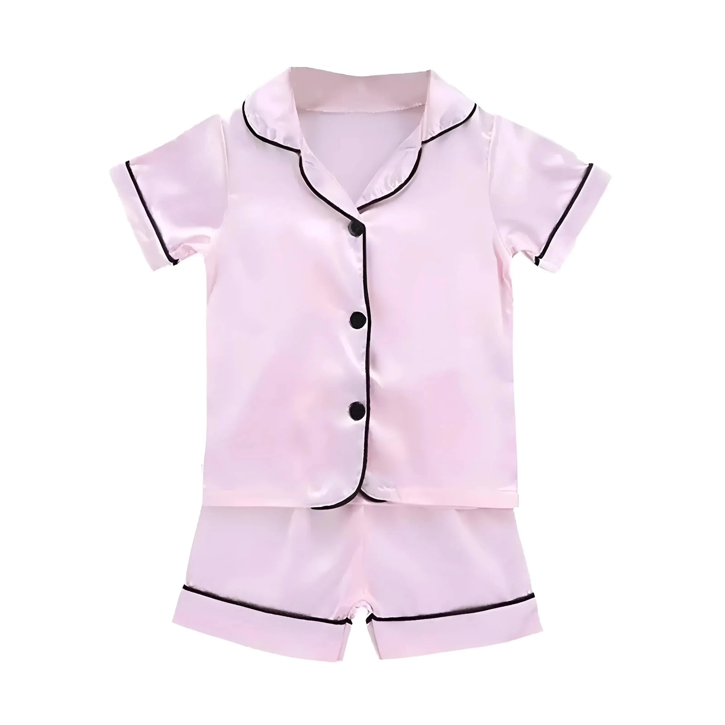 Rosa Pigiama in seta per bambini