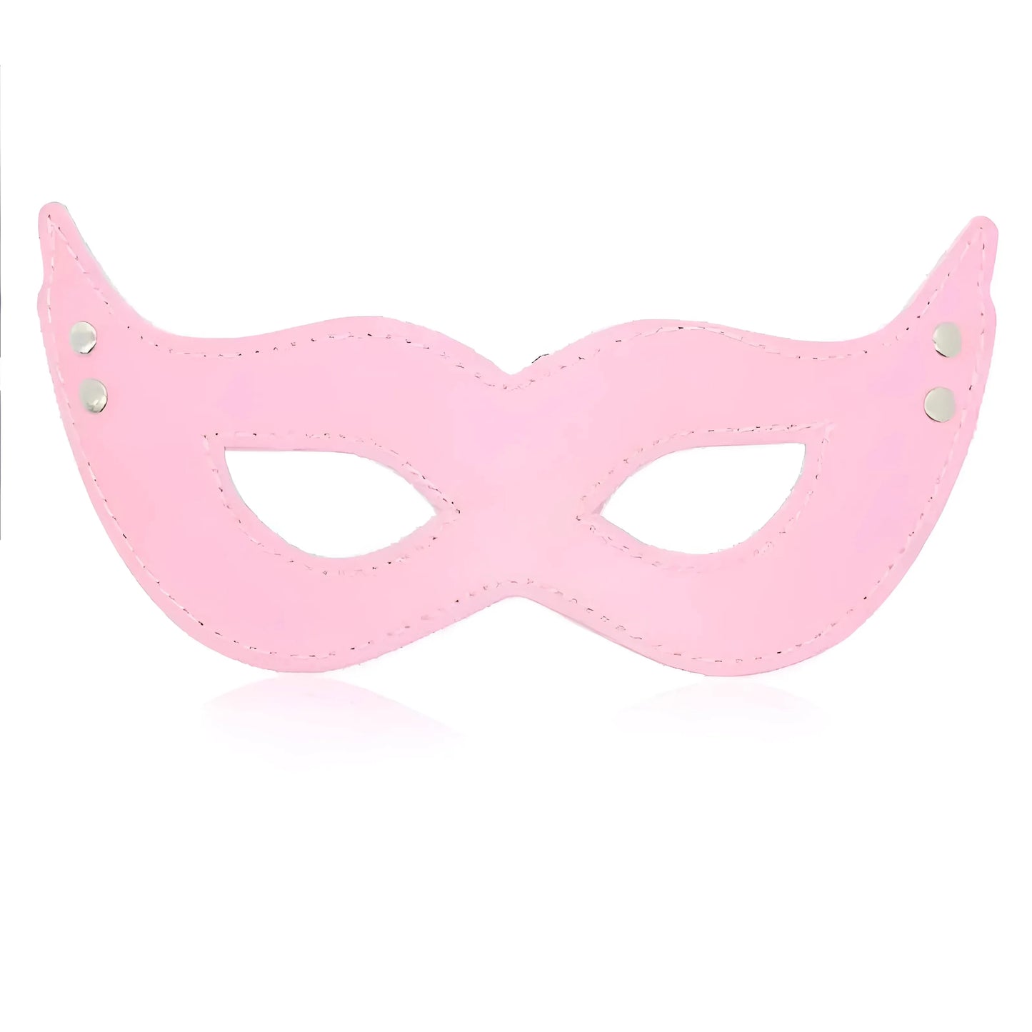 Rosa Maschera di Pelle Semplice