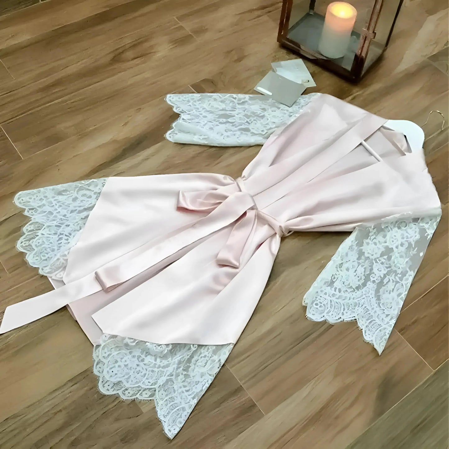 Rosa Robe in pizzo da donna
