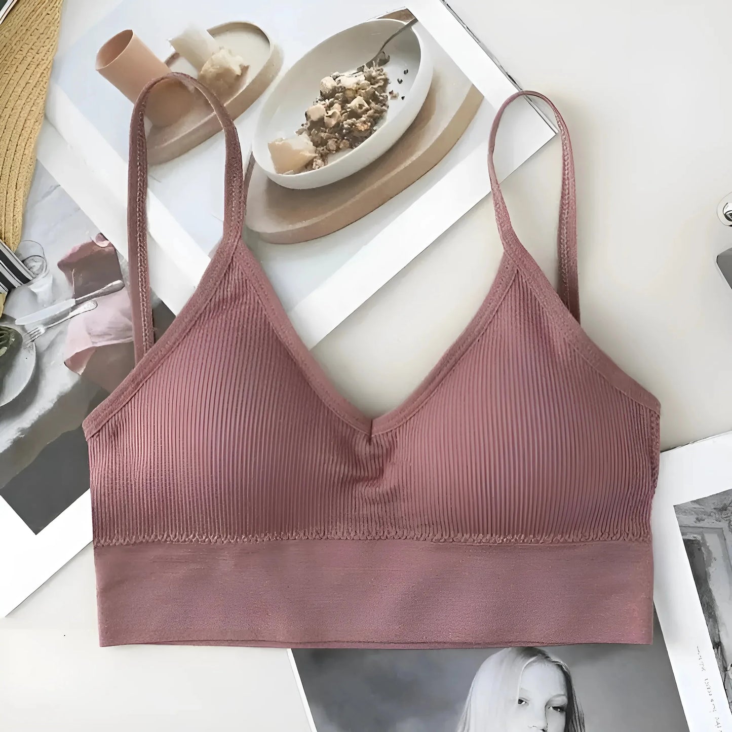 Viola Reggiseno a schiena bassa