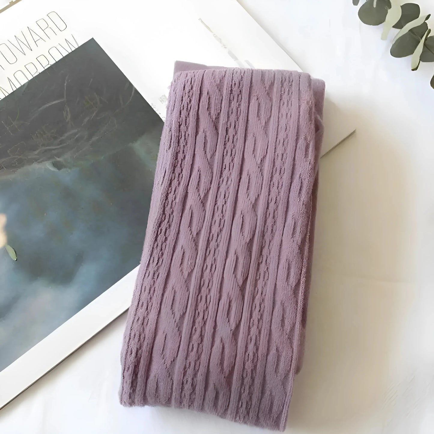 Viola Collant a righe per bambini