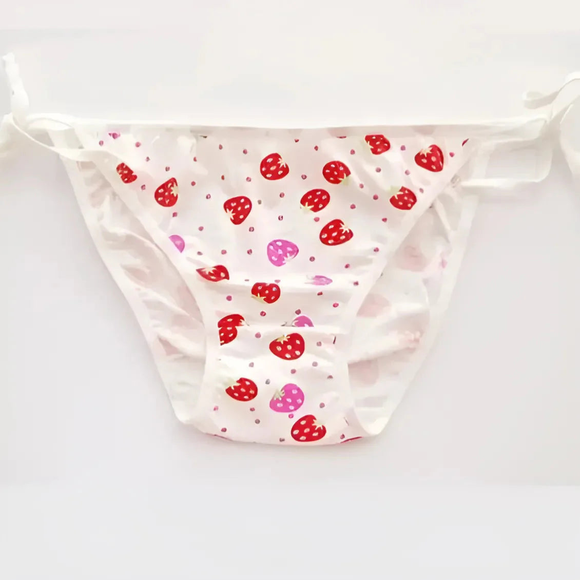Rosso Slip Classici con Nodo Laterale