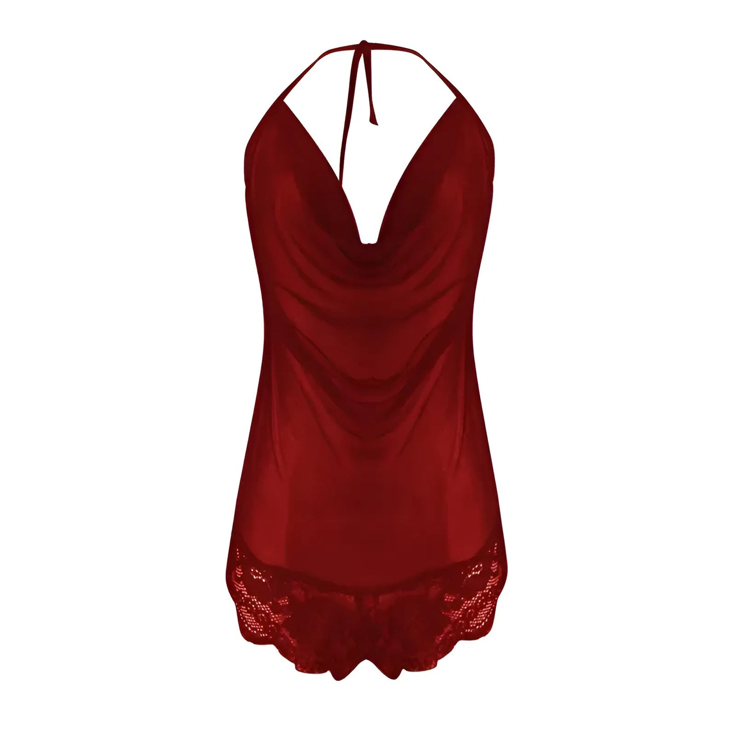 Rosso Body con pizzo davanti