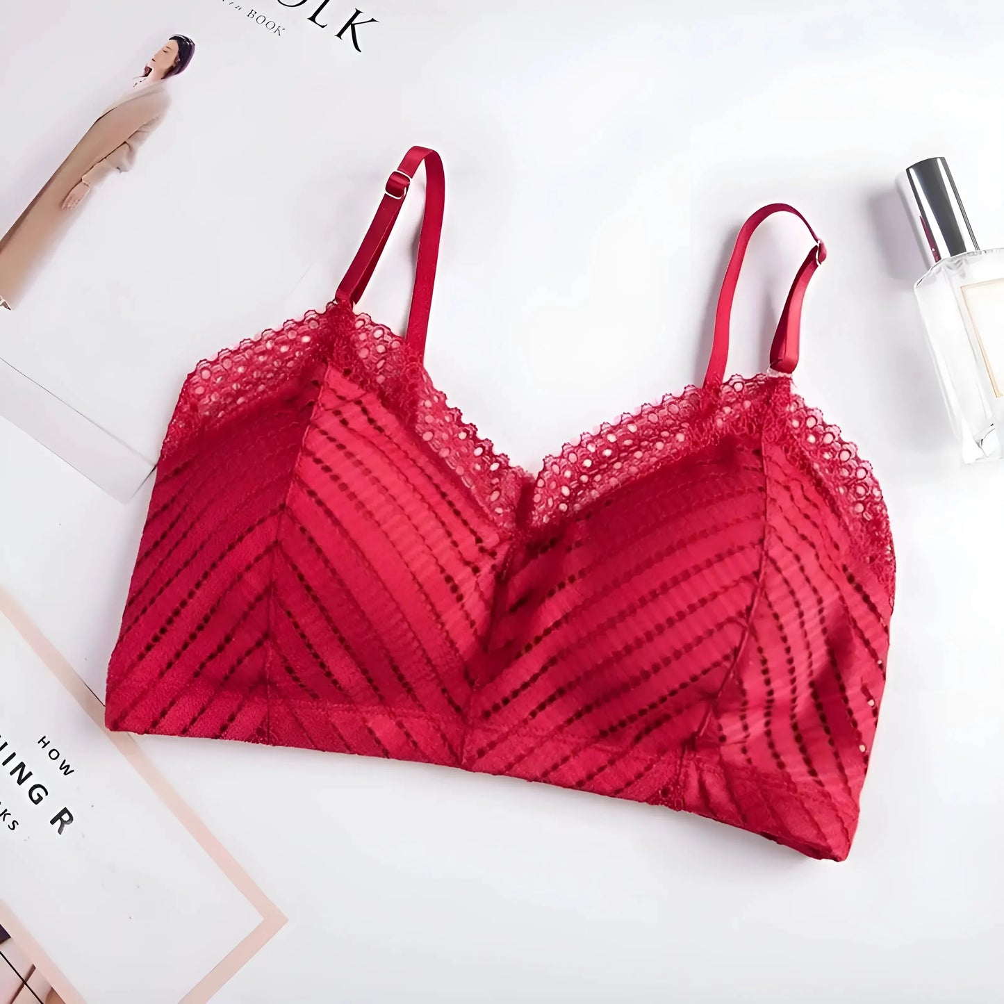 Rosso Reggiseno Push-Up Universale