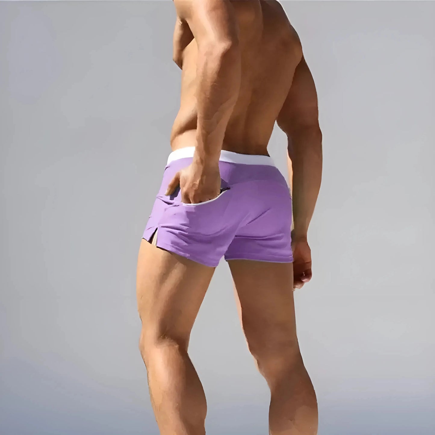 Shorts da bagno corti con tasca