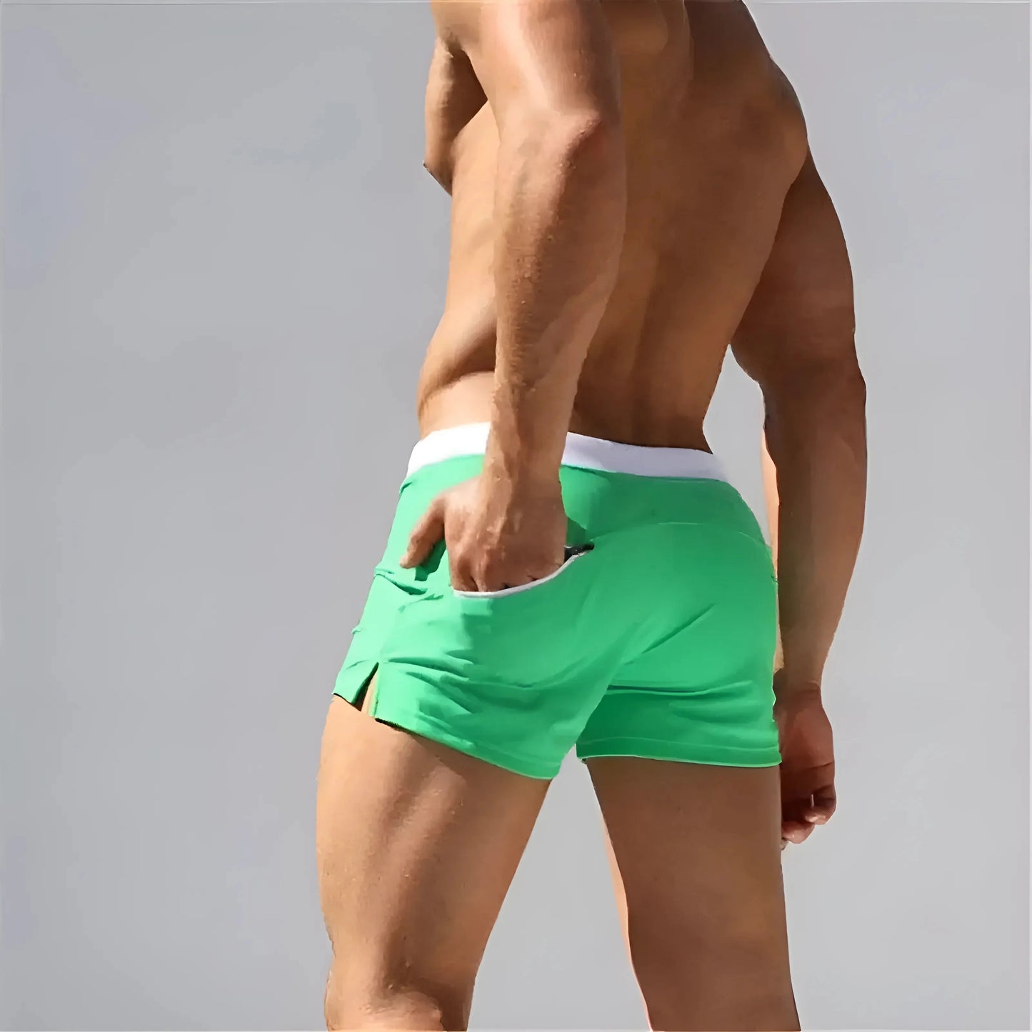 Shorts da bagno corti con tasca