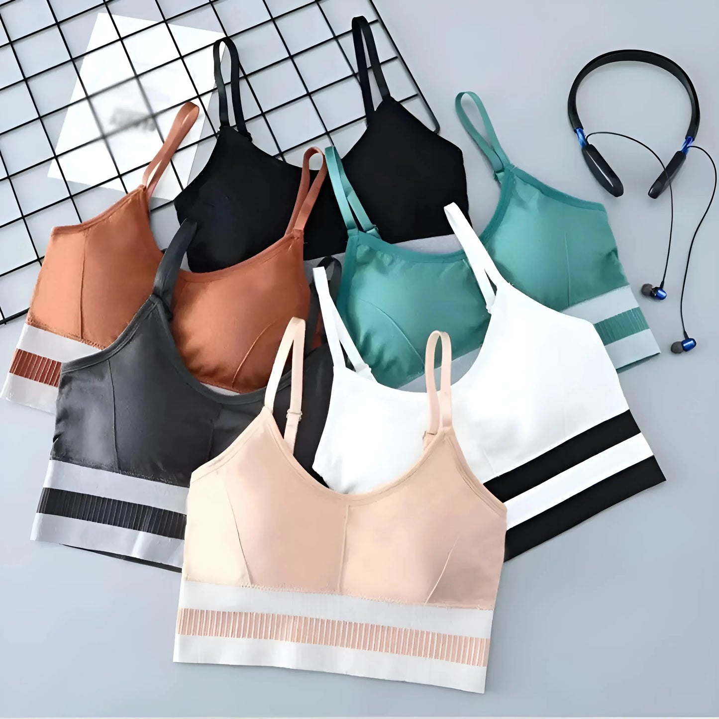Reggiseno Sportivo con Spalline