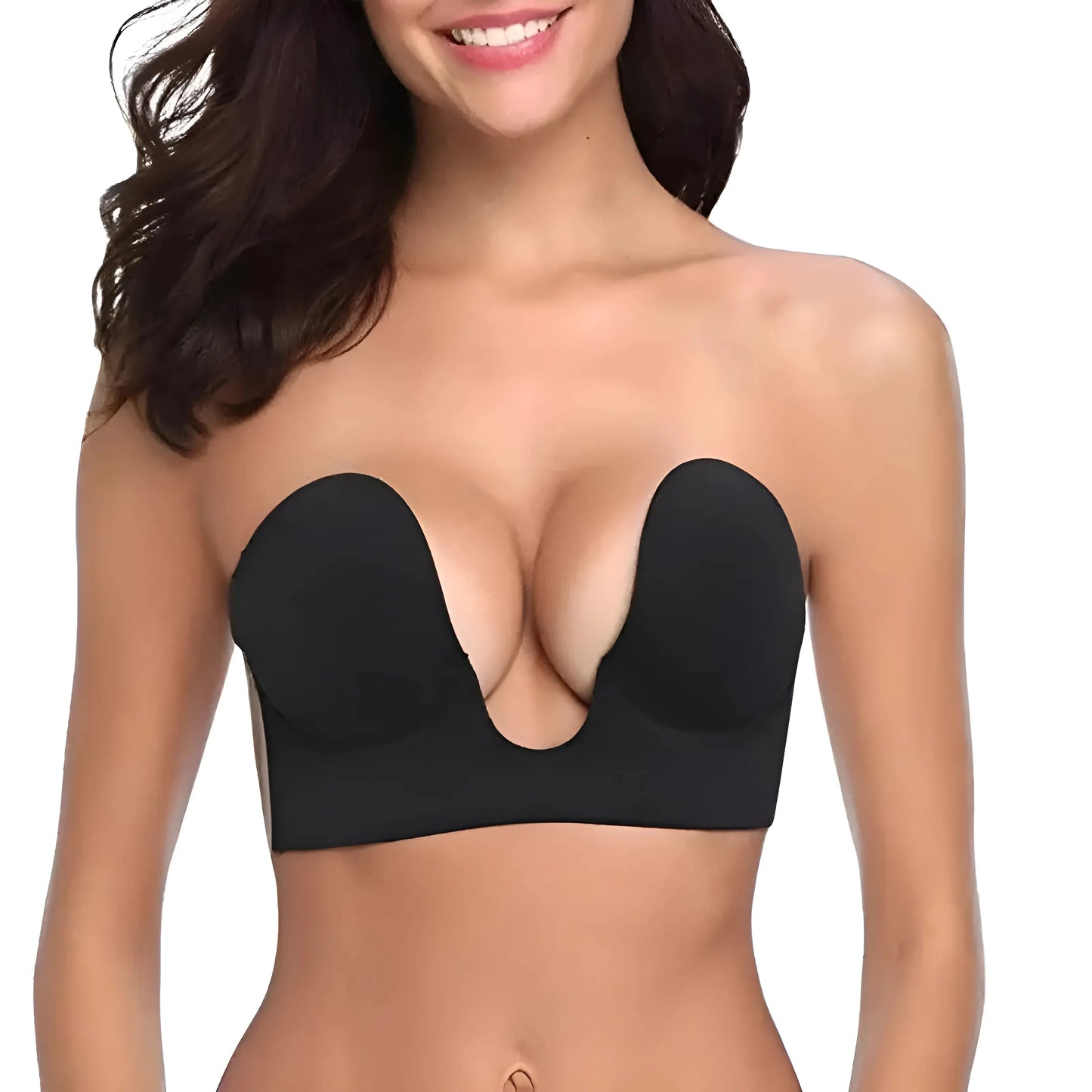 Reggiseno Adesivo con Centro Frontale Basso