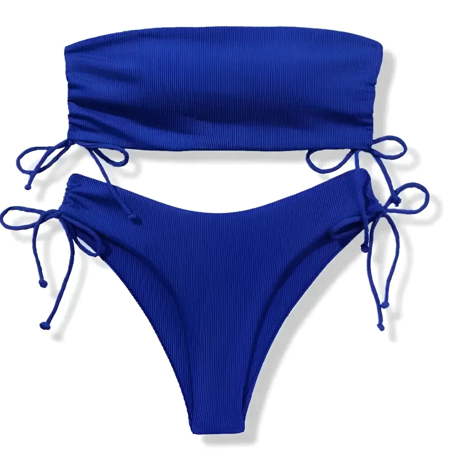 Set Bikini Due Pezzi Senza Spalline