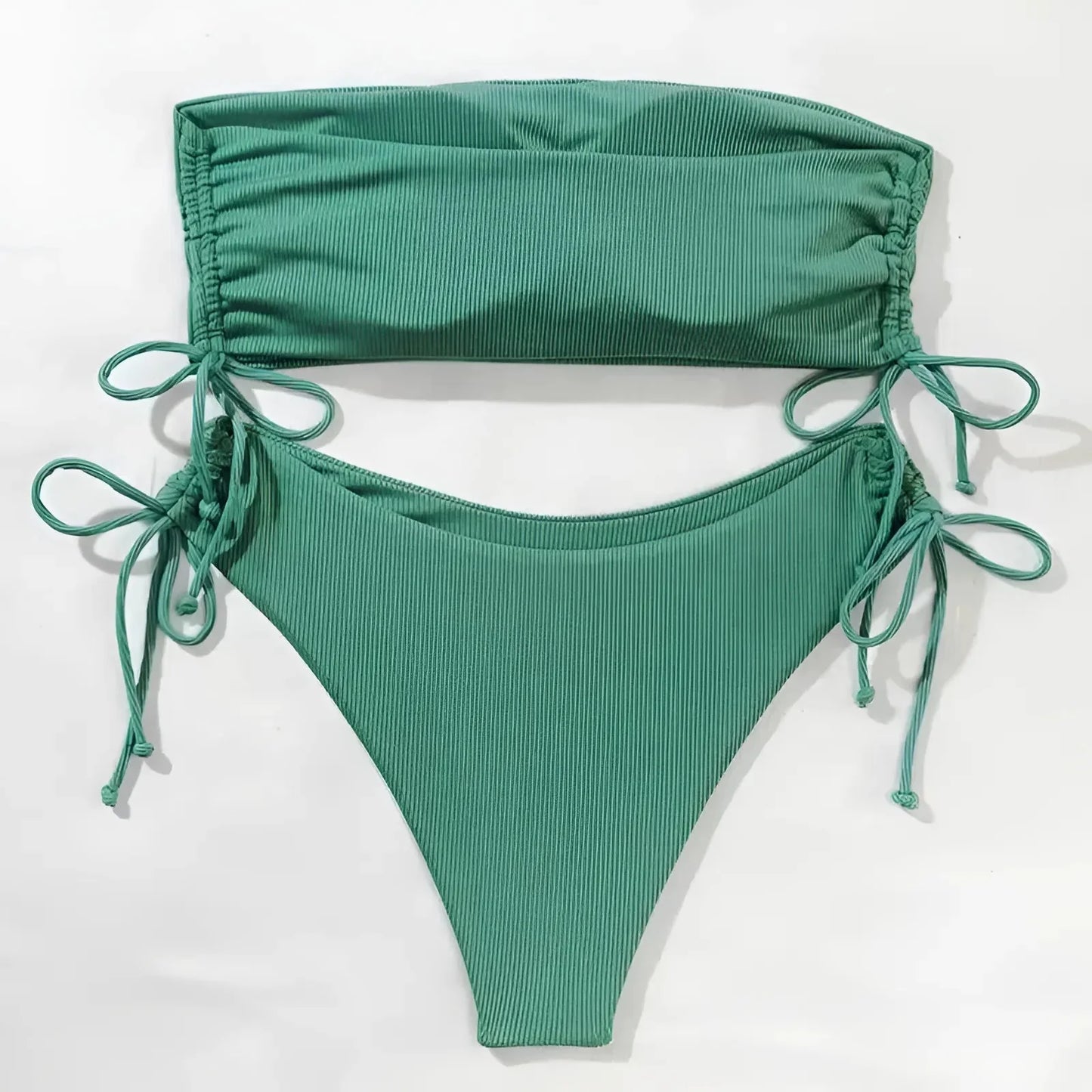 Set Bikini Due Pezzi Senza Spalline