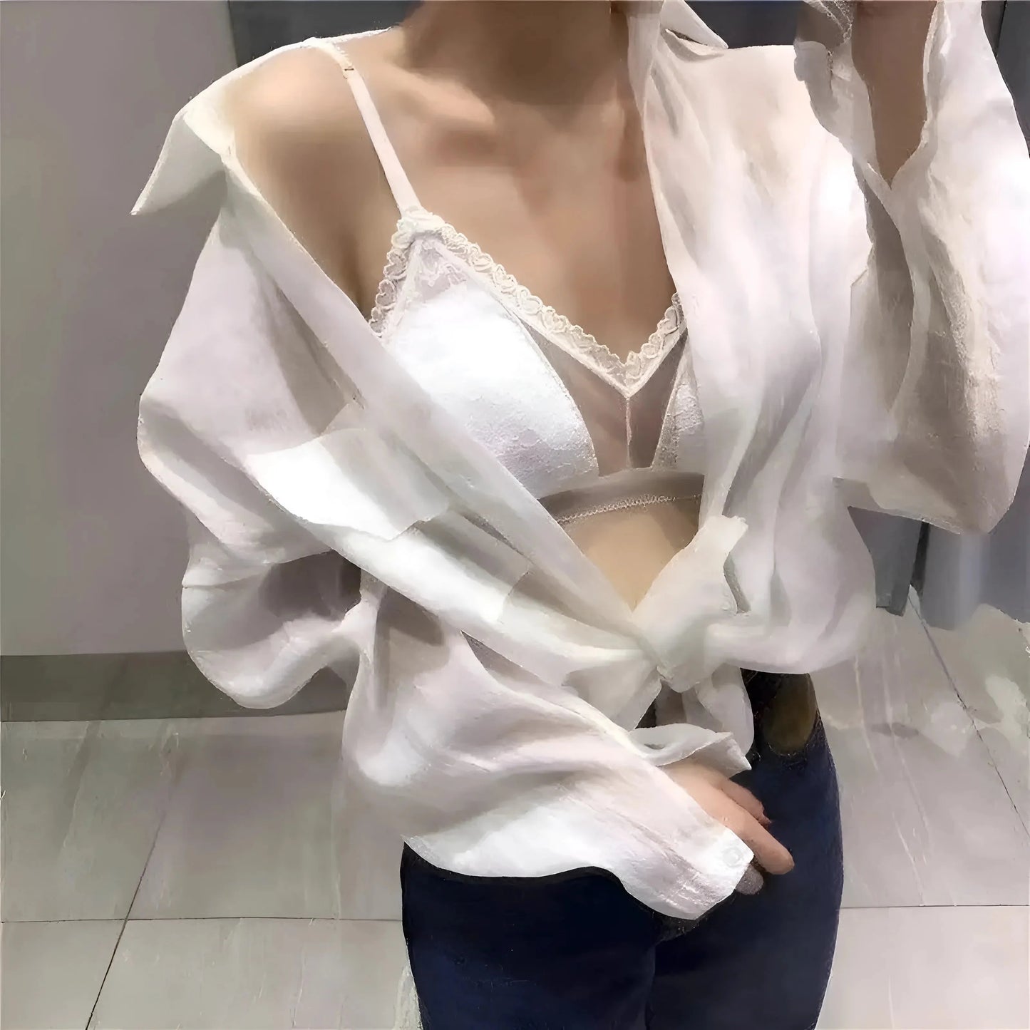 Bralette con spalline