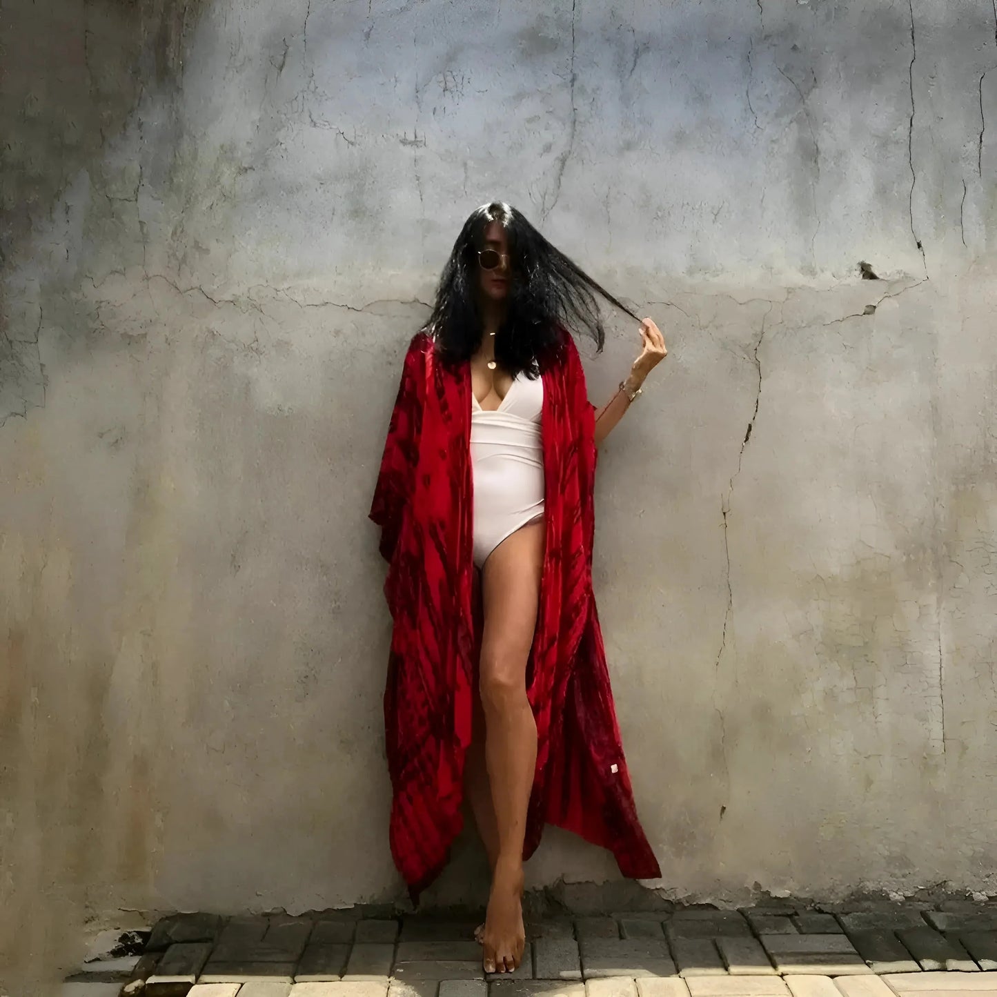 Kimono da Spiaggia a Righe