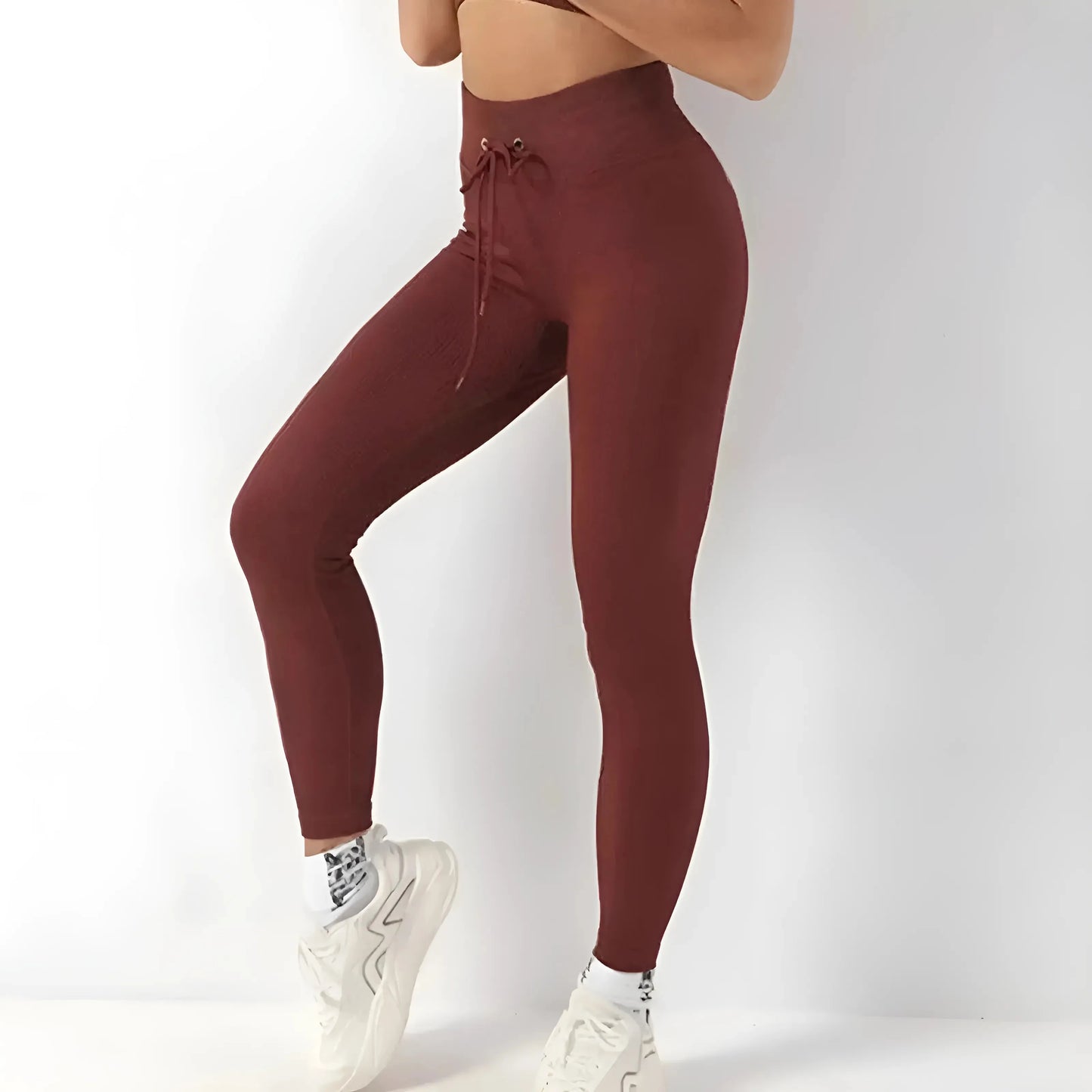 Leggings Sportivi a Righe
