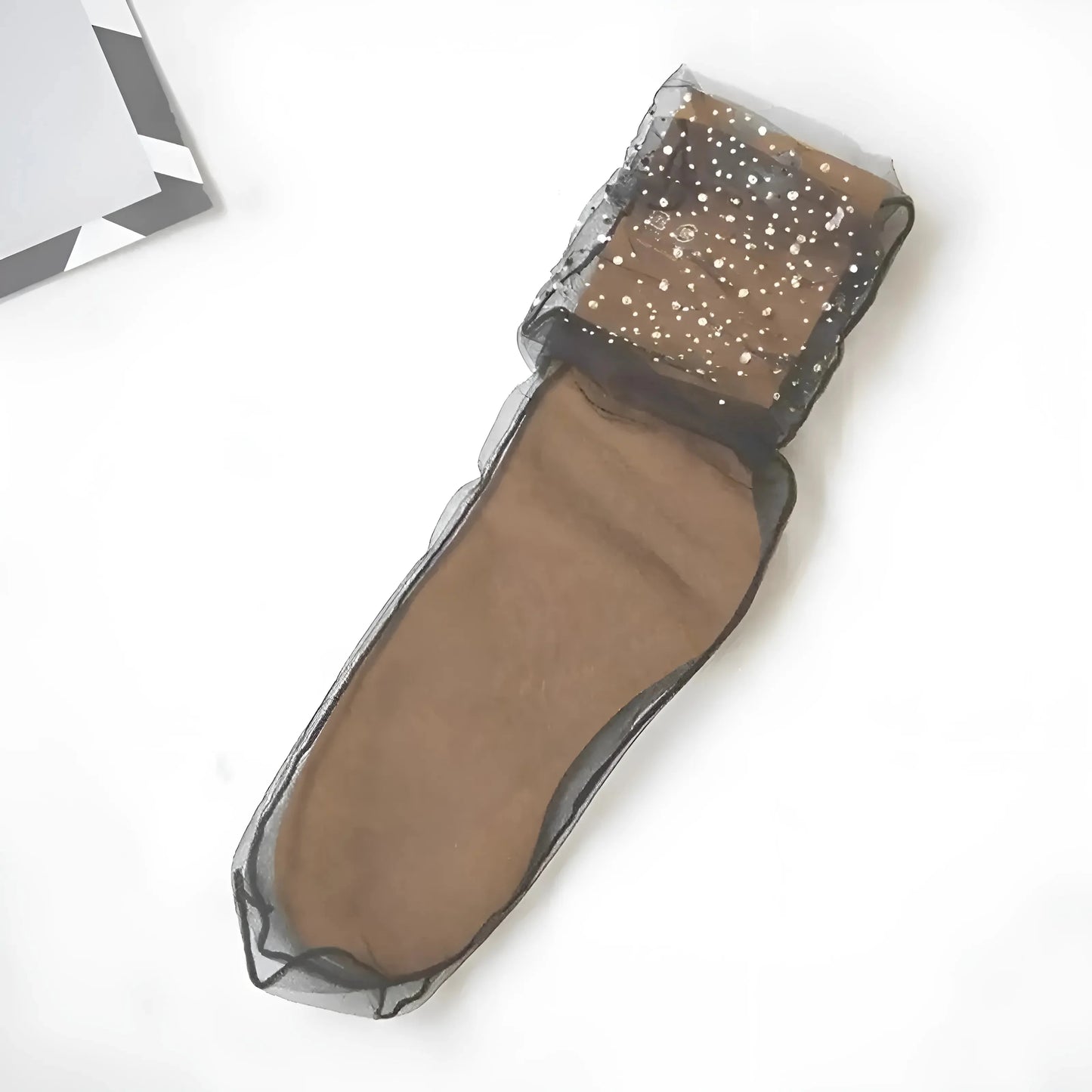 Calze Trasparenti con Strass
