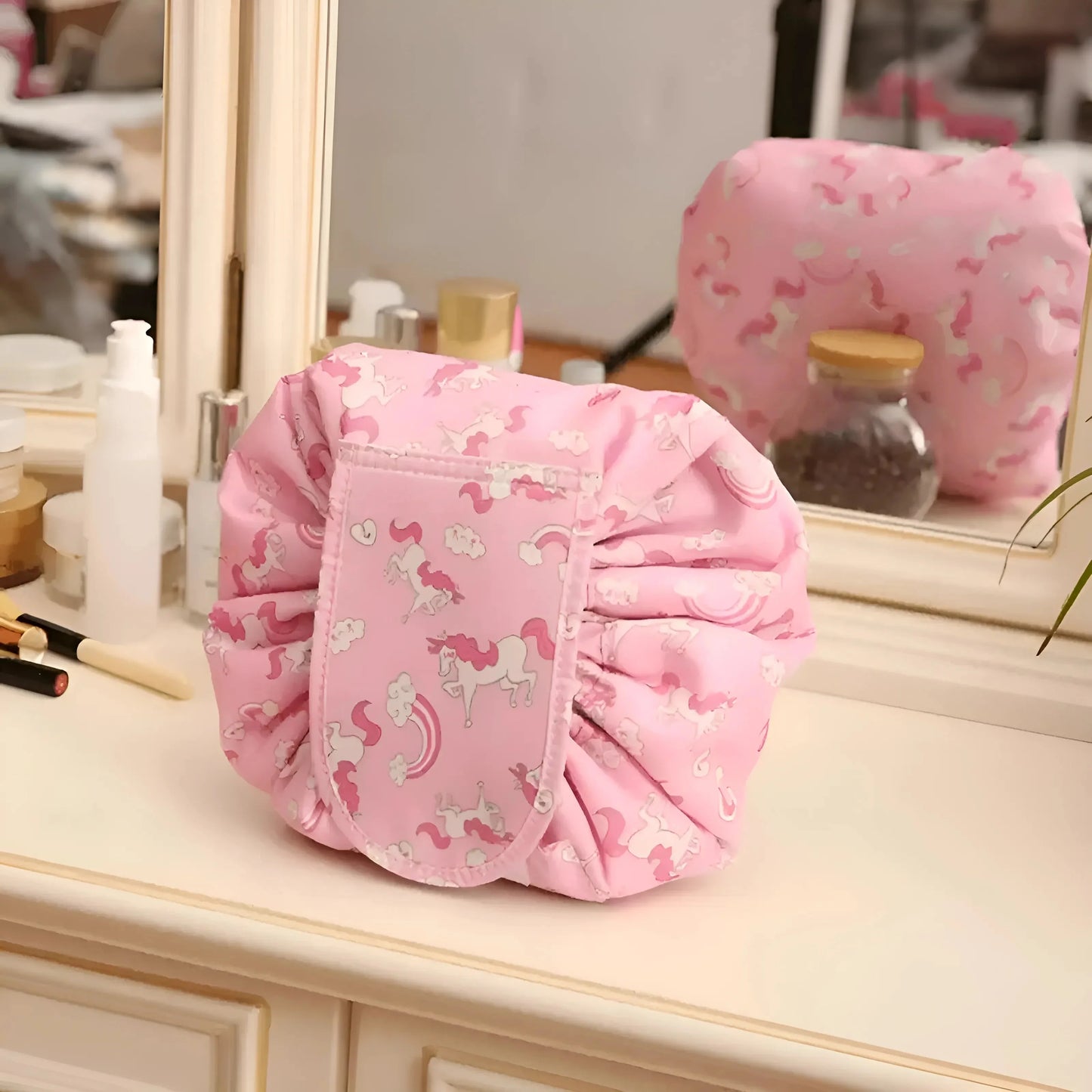 Borsa Cosmetica da Viaggio con Coulisse