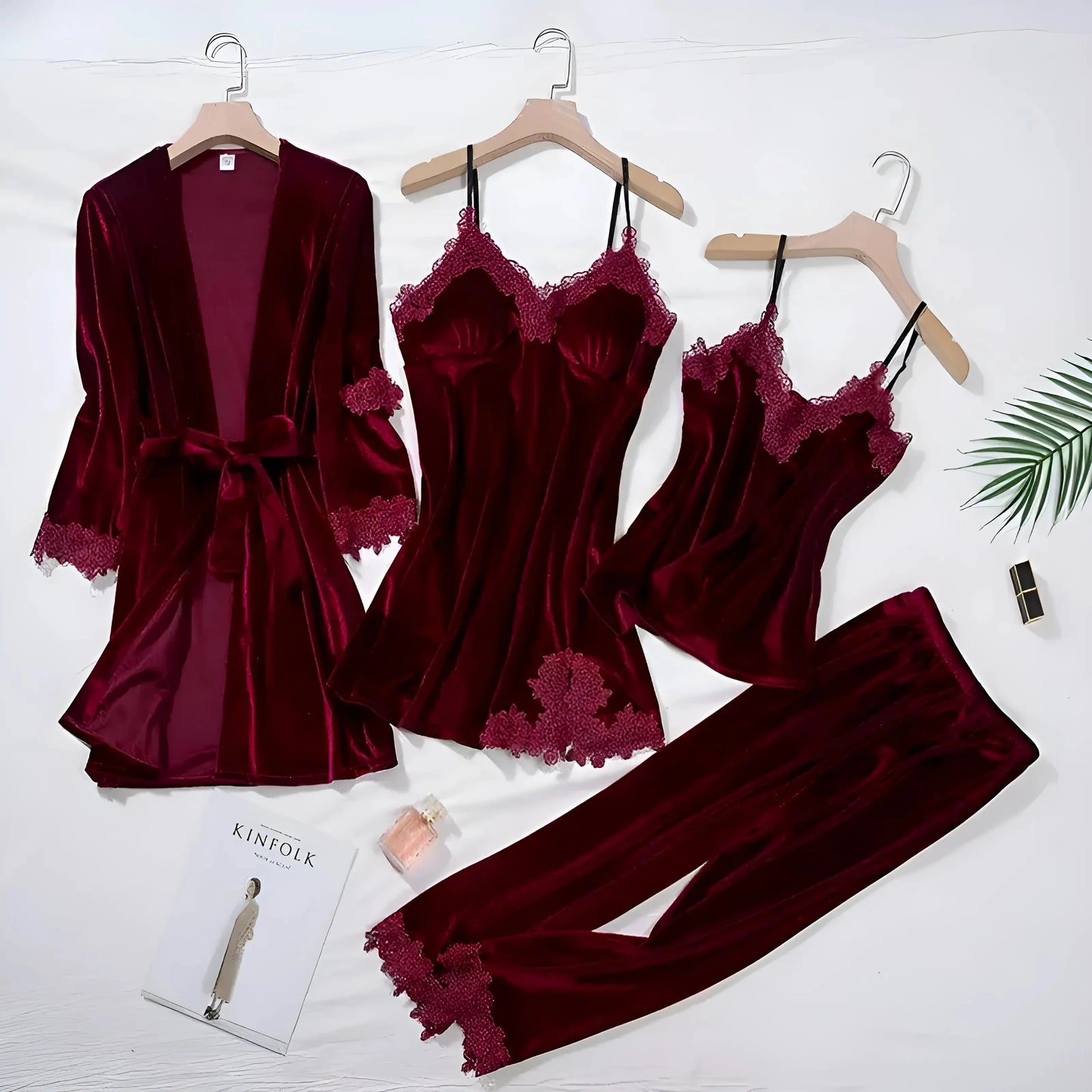 Set da Notte in Velluto