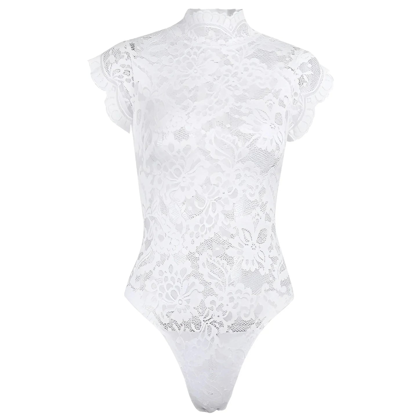 Bianco Body con allacciatura sul retro