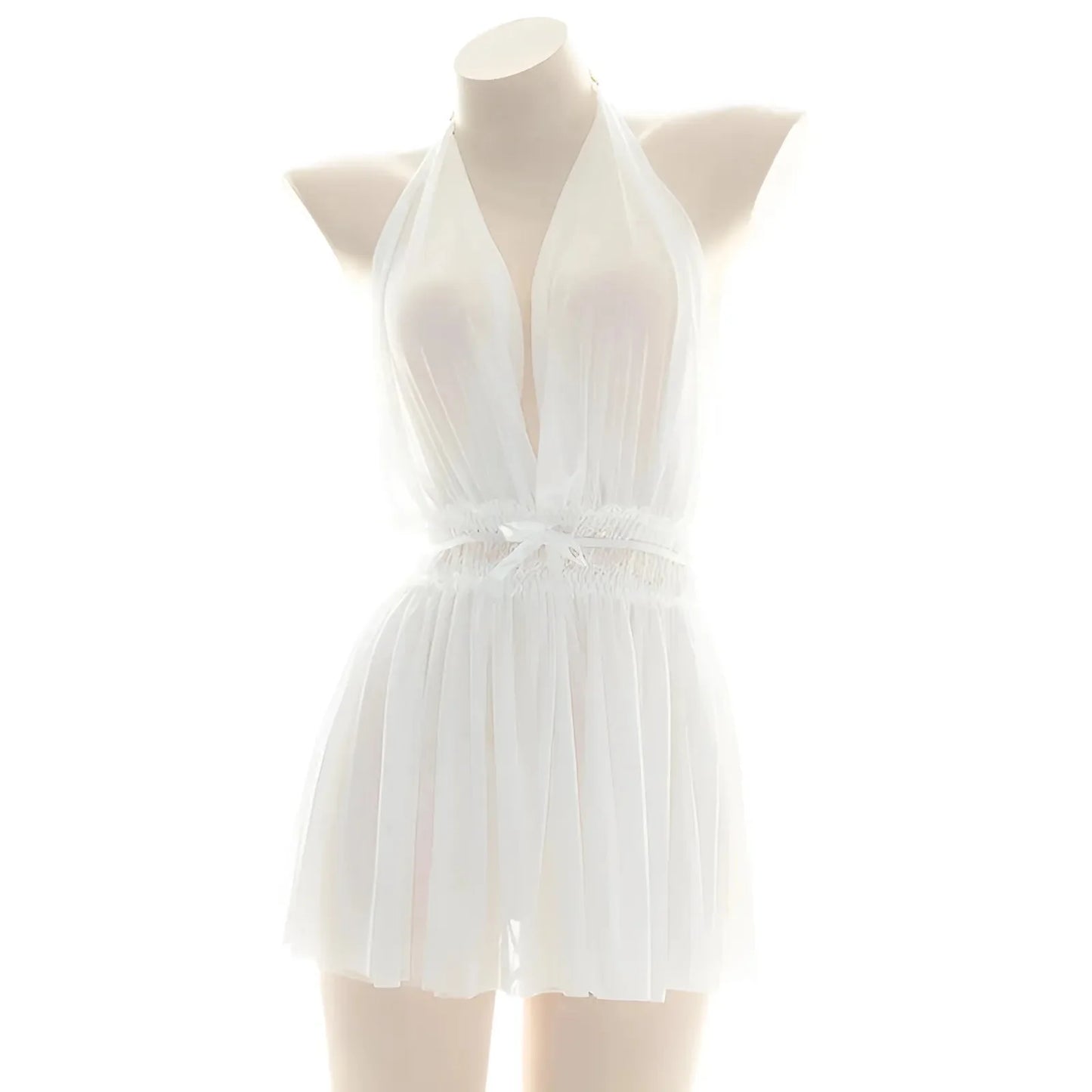 Bianco Camicia in Rete da Sposa