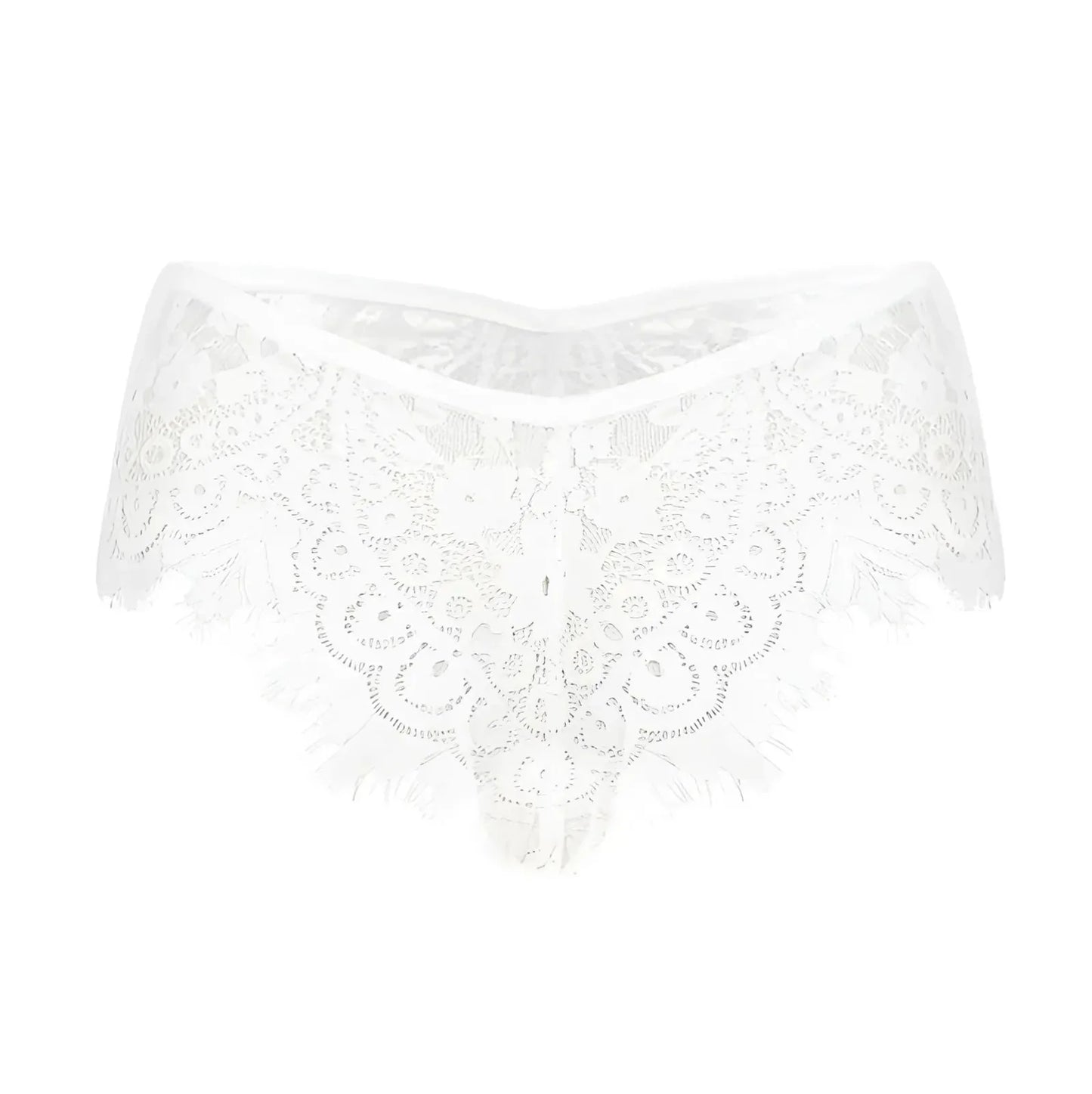 Bianco Stringate in pizzo