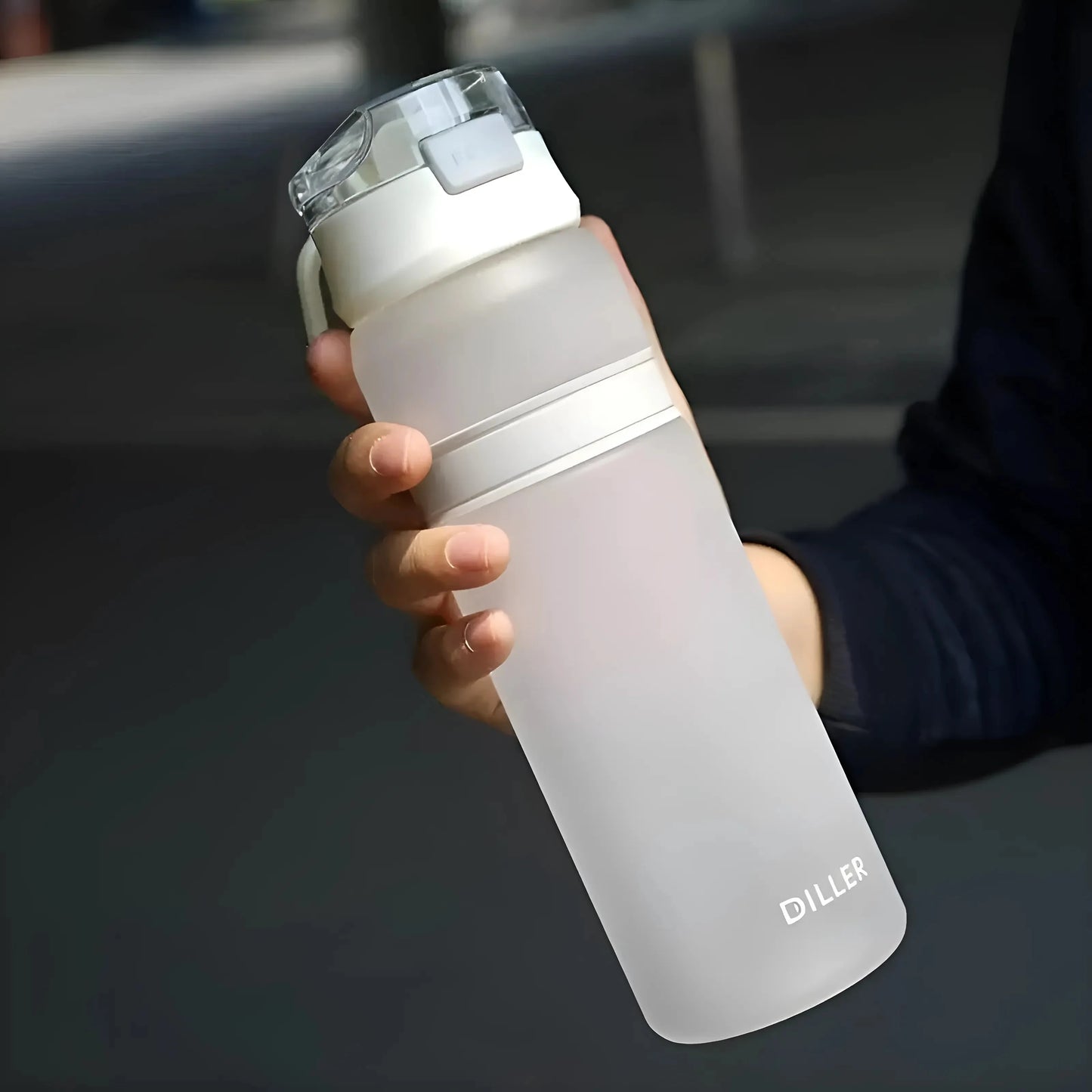 Bianco Bottiglia d'Acqua Opaca