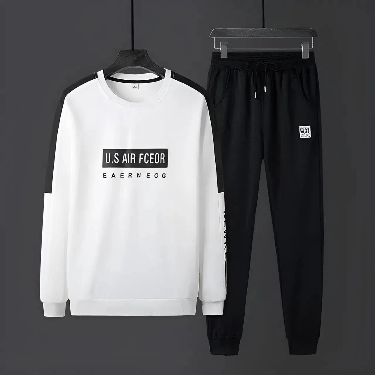Bianco Tuta da uomo