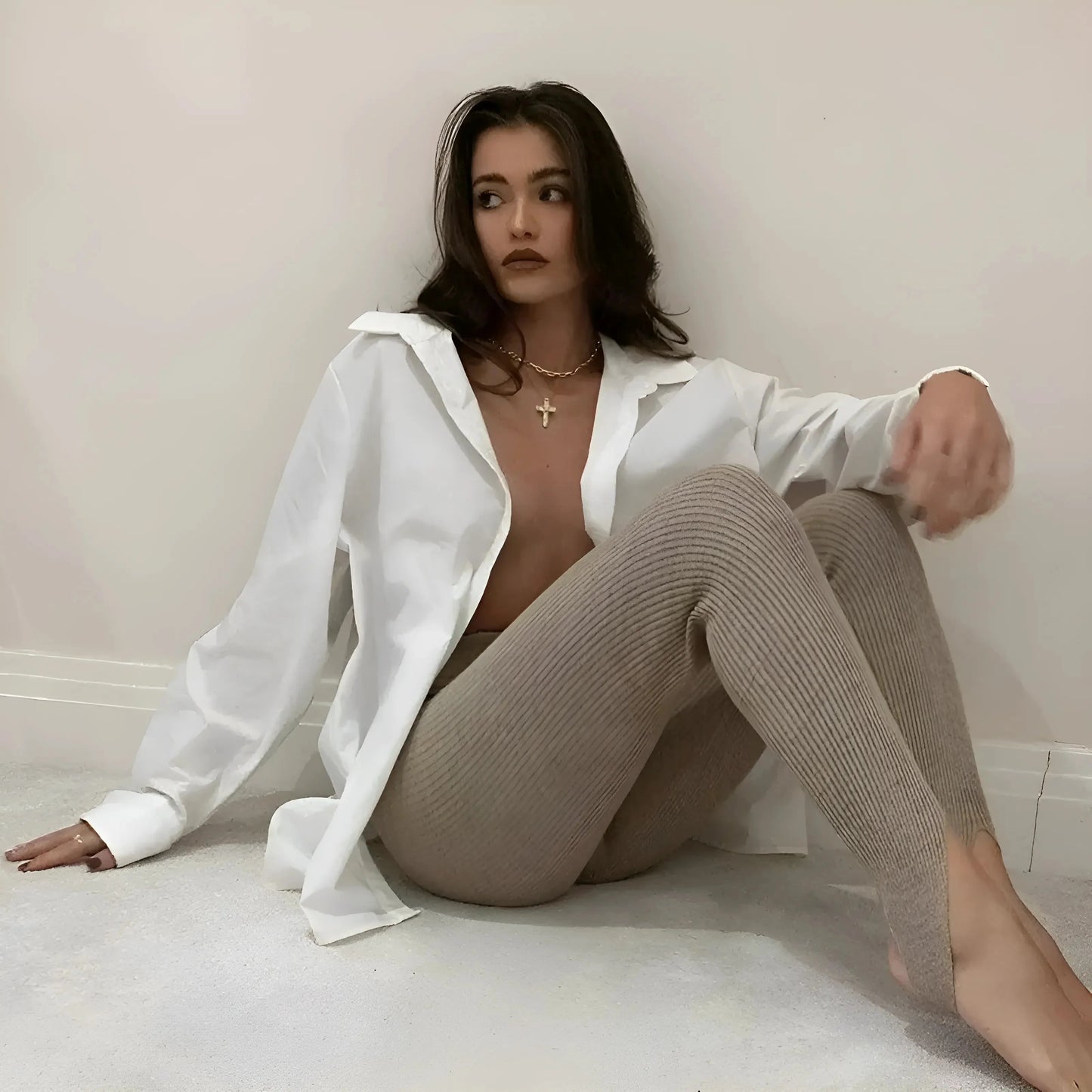 Leggings a Costine da Donna