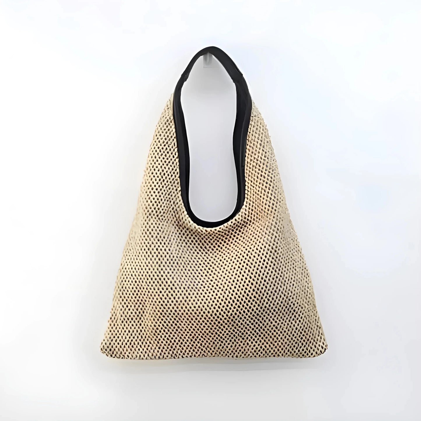 Borsa da spiaggia intrecciata
