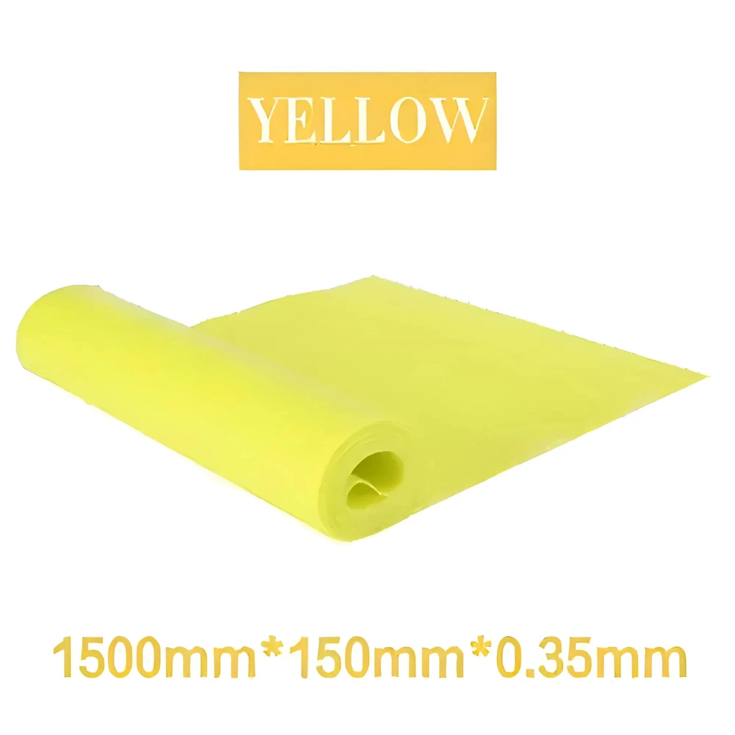 Giallo 1,5m Fascia di Resistenza per Yoga