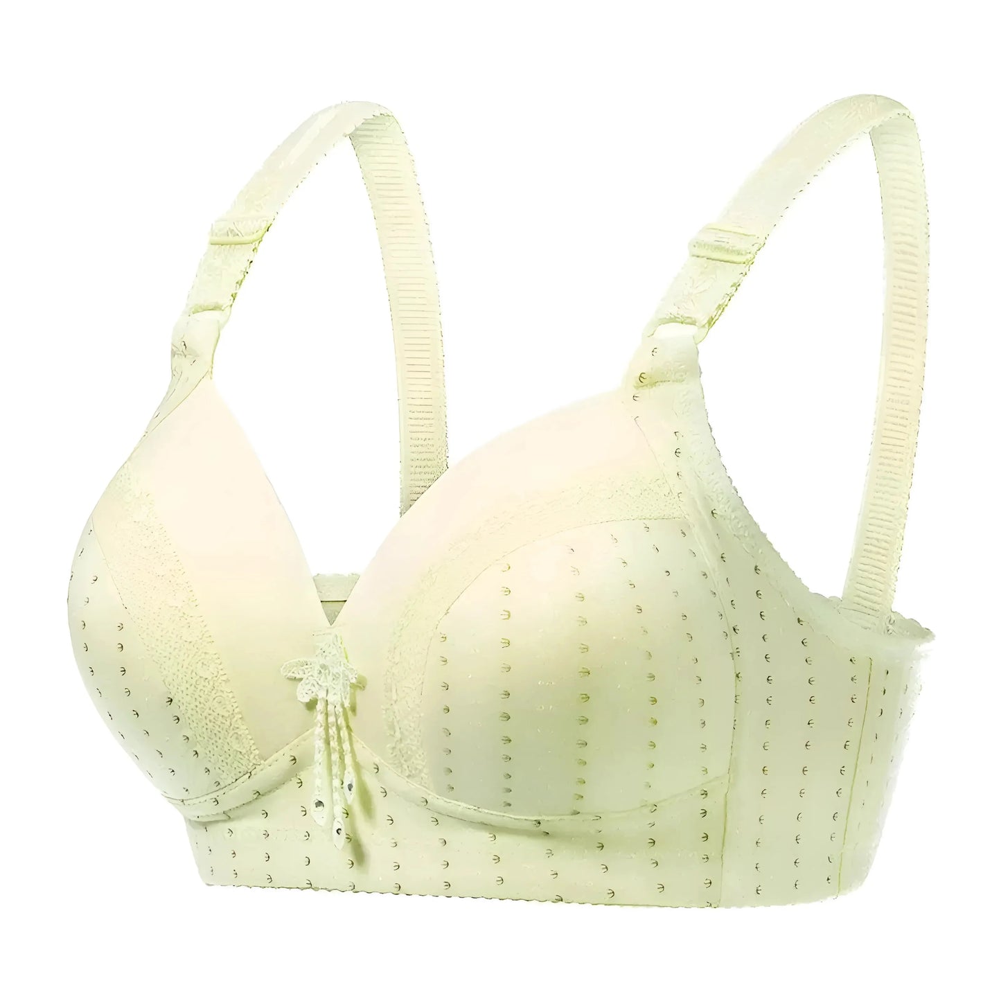 Giallo Reggiseno Push-Up Traspirante