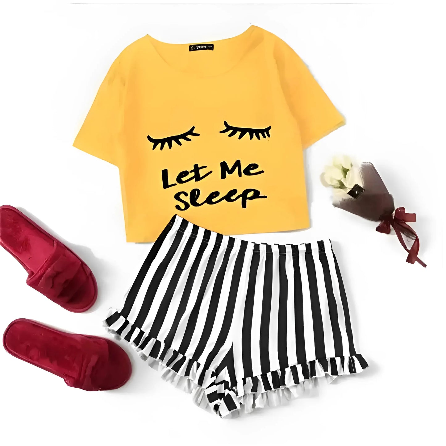 Giallo Pigiama Fammi Dormire