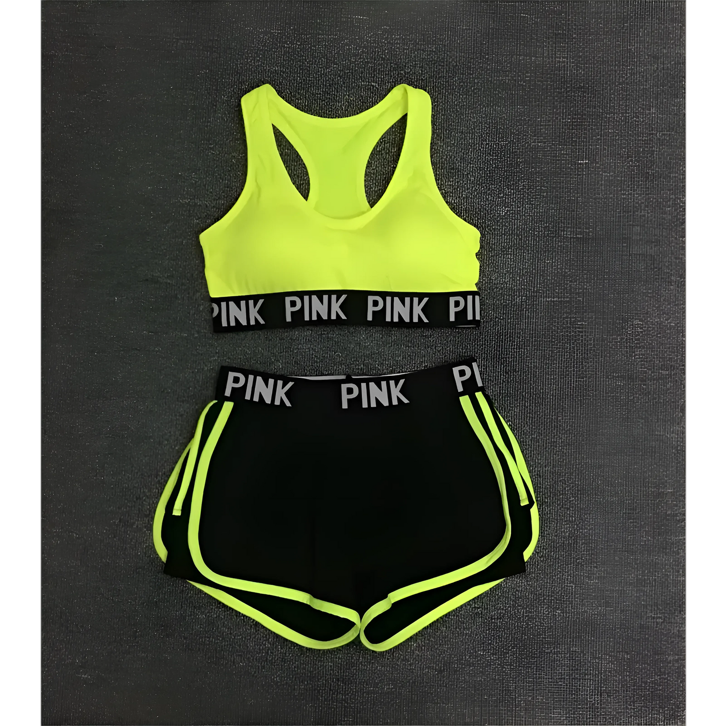 Giallo Set Sportivo Rosa