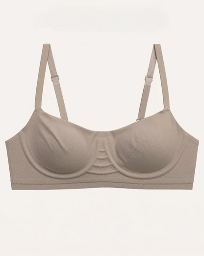 Reggiseno senza cuciture in stile balconcino comodo