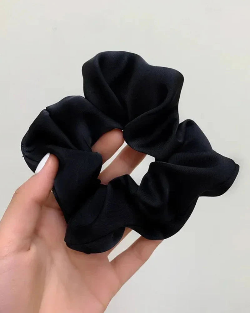 Fascia per capelli in satin scrunchie