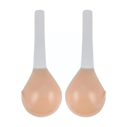 Adesivi in silicone con ferretto - beige / b