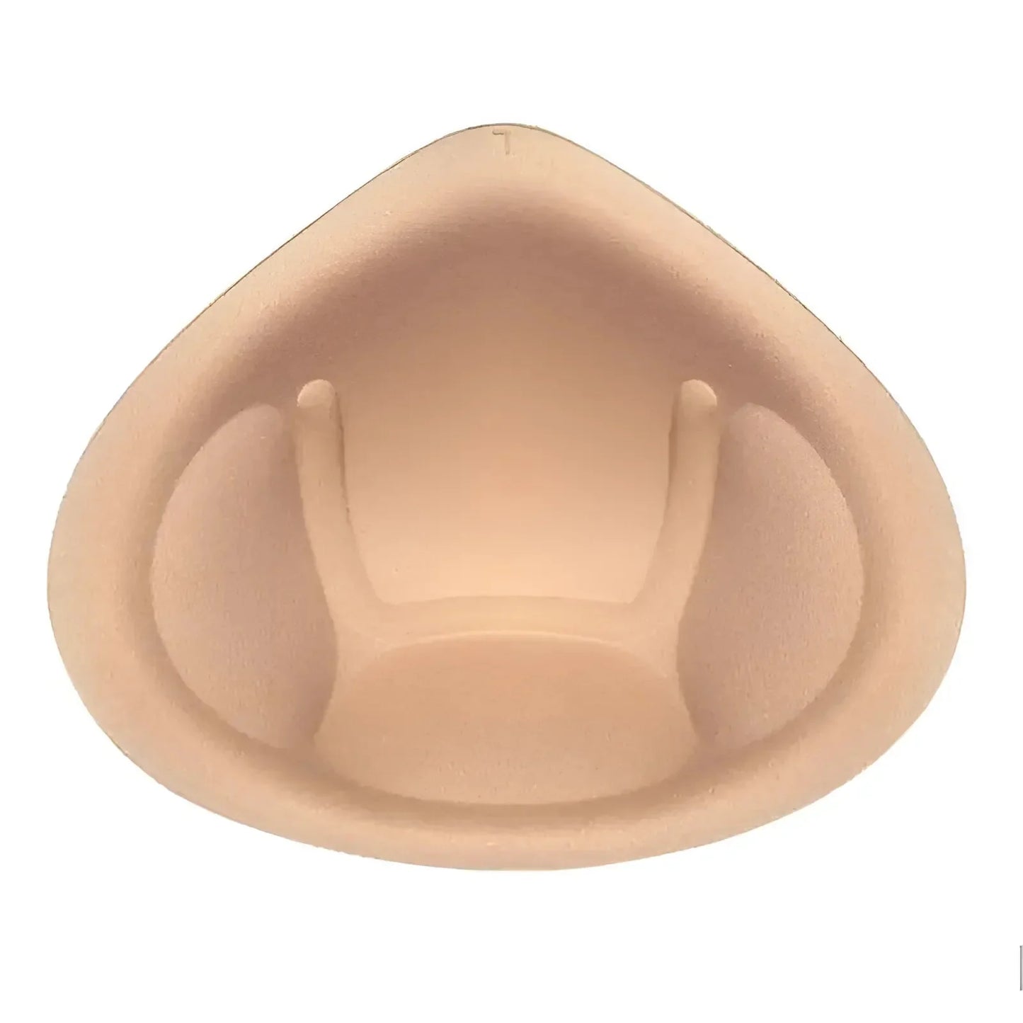 Beige Inserti per reggiseno in tessuto a triangolo