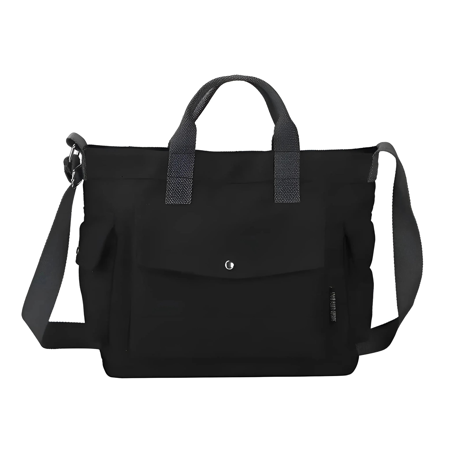 Nero Borsa in Tela con Tasche