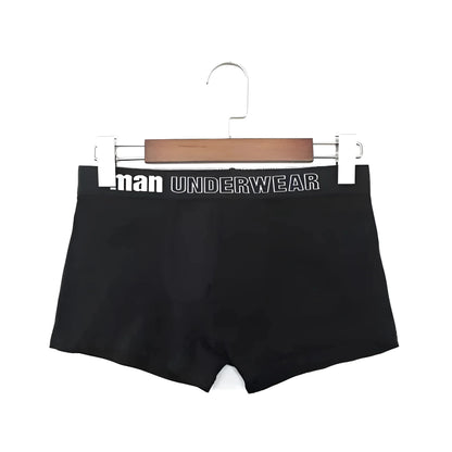 Nero Boxer Classici da Uomo di Manunderwear