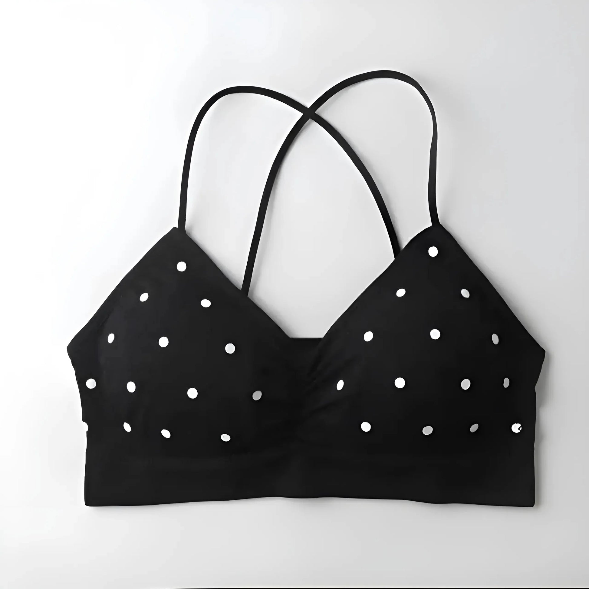 Nero Bralette a Pois