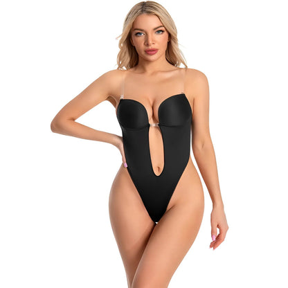 Nero Body Shaper Snellente con Effetto Push-Up