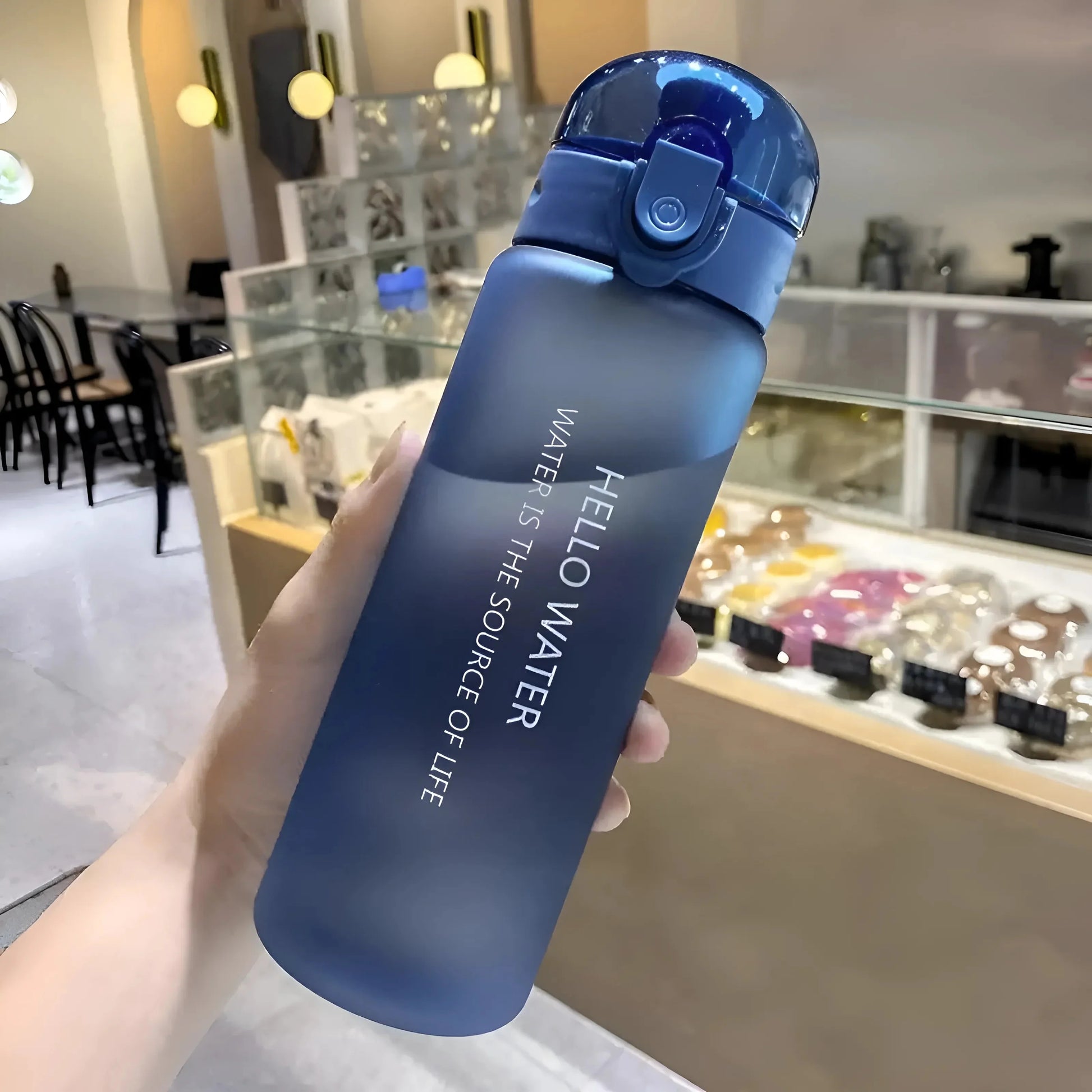 Blu Bottiglia d'Acqua Universale