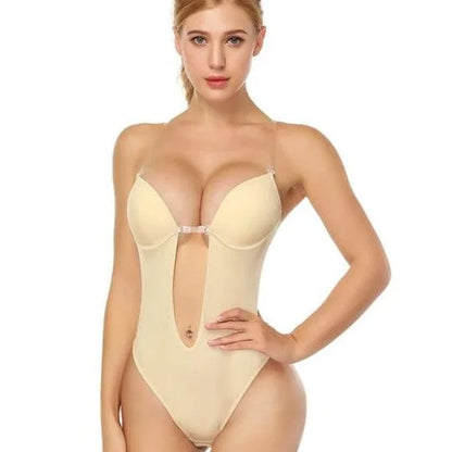 Body modellante con effetto push-up - beige / s