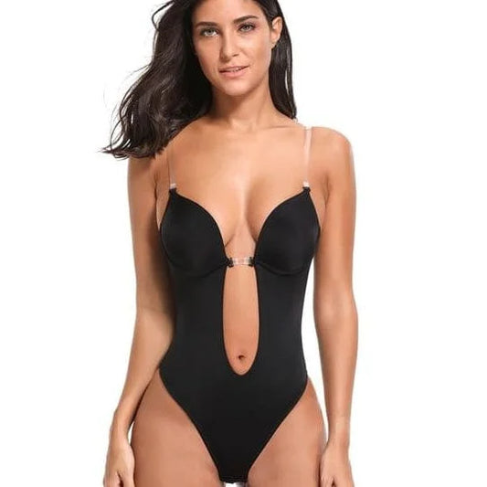 Body modellante con effetto push-up - nero / s