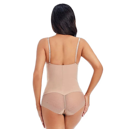 Body snellente con pizzo