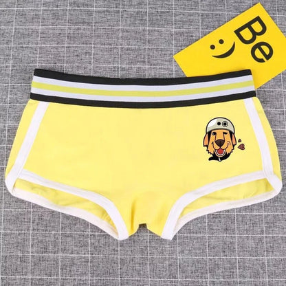 Boxer colorati donna - giallo / s