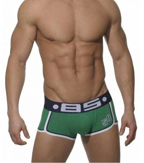 Boxer corti per uomo - verde / s